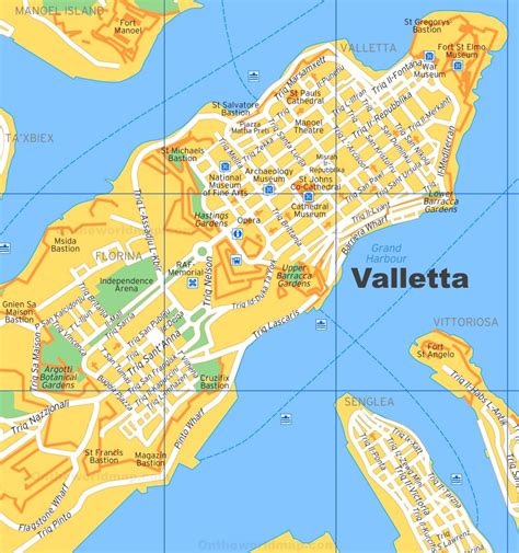 Where Is Valletta Malta On The World Map United States Map Rainyweathers