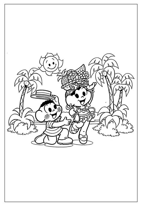 Desenhos da Magali para Colorir e Imprimir - Tudo Para Colorir