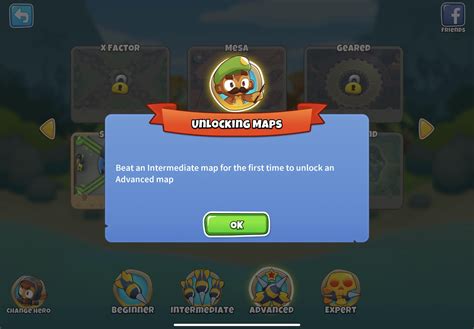 Cant Unlock Advanced Maps But Ive Completed All Maps Previously On