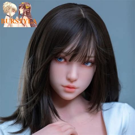 BURSTYLA Silicone Sex Doll Men S Hair Transplantation Full Platinum TPE Silicone True Vagina