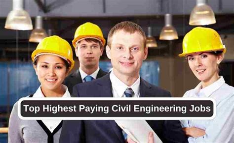 Top Highest Paying Civil Engineering Jobs For 2025