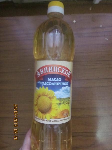 Масло подсолнечное Аннинское - «Соответствие цена качество» | отзывы
