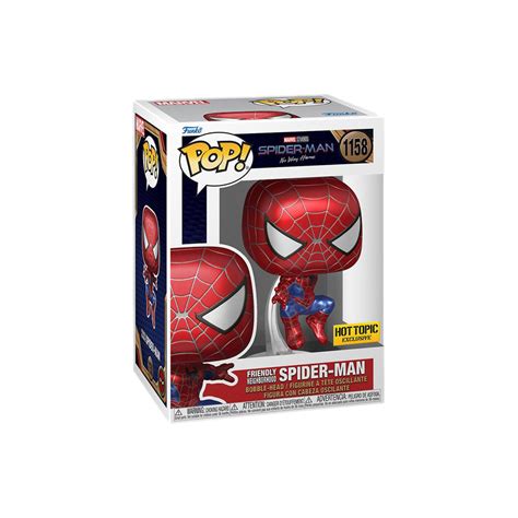 Funko Pop Marvel Studios Spider Man No Way Home Friendly Neighborhood Spider Man Hot Topic