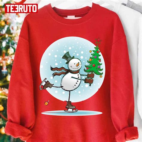 Dancing With A Christmas Tree Frosty The Snowman Frosty Face Winter