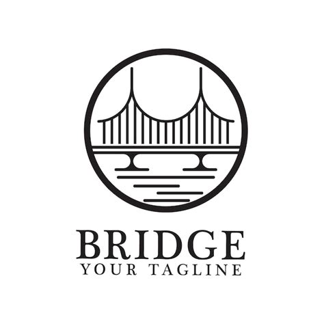 Premium Vector Bridge Logo Icon Design And Business Symbol
