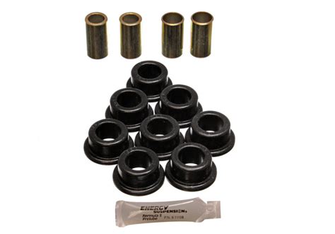 Energy Suspension 84 87 Chevy Corvette Black Rear Strut Rod Bushing Set