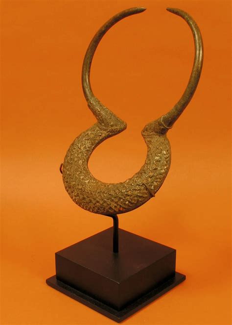 20th Century Tribal Armband Currency, Kenga Culture, Chad, Africa at