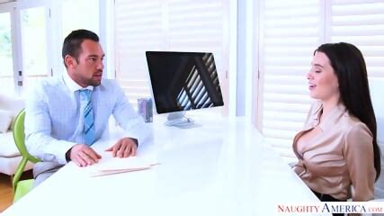 Lana Rhoades Fucking In The Desk With Her Big Natural Tits