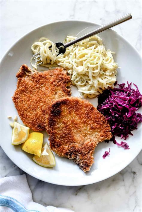 Grandmas Easy German Schnitzel Recipe Foodiecrush Com