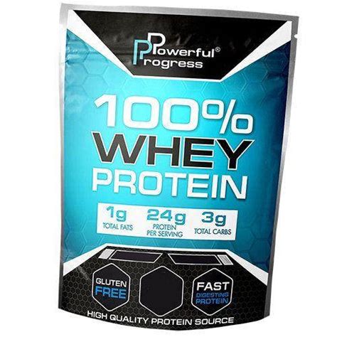 Концентрат Сывороточного Протеина 100% Whey Protein Powerful Progress ...