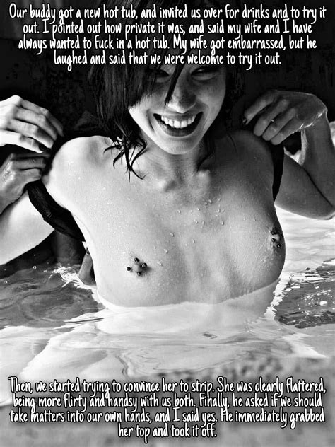 Fun In The Hot Tub R HotwifeXXXCaptions