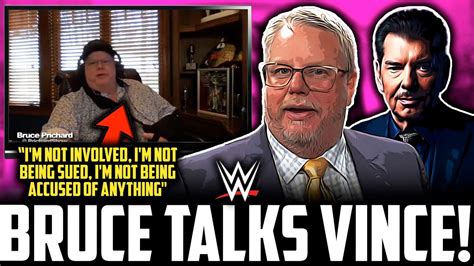 Wwe Bruce Prichard Shoots On Vince Mcmahon Allegations And Lawsuit