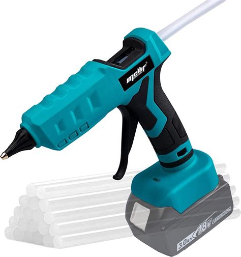 Amazon Cordless Hot Glue Gun Kit For Makita V V Battery Battery Not Included W