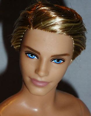 Blonde Nude Articulated Arms Legs Fashionista Ken Doll For Ooak Or Repaint Nr