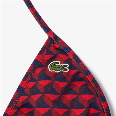 Lacoste Kad N Monogram Bordo Bikini St Mf Occasion