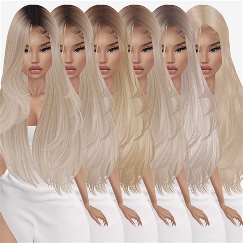 Blonde Hair Texture Pack- IMVU files – Korsy Shop