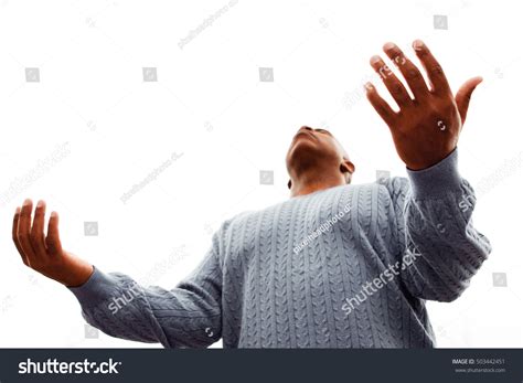 Man Open Arms Stock Photo 503442451 Shutterstock