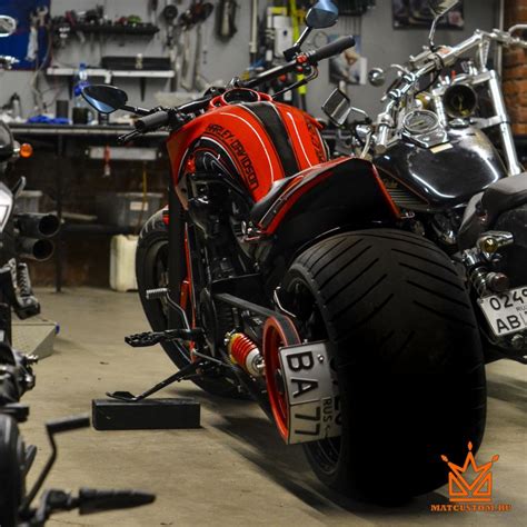 Harley Davidson V Rod Big Ass By Mat Custom