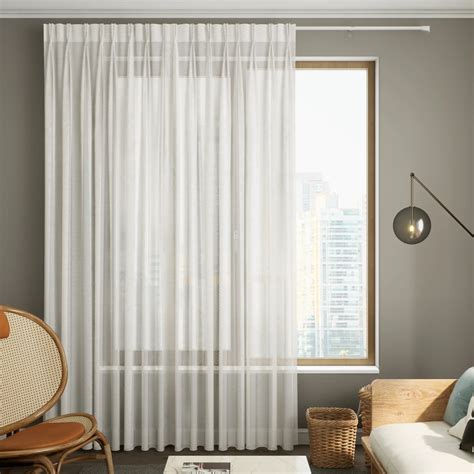cream color sheer curtains 10