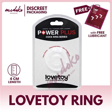 Midoko Lovetoy Power Penis Ring Adult Sex Toy For Men And Boy Shopee Philippines