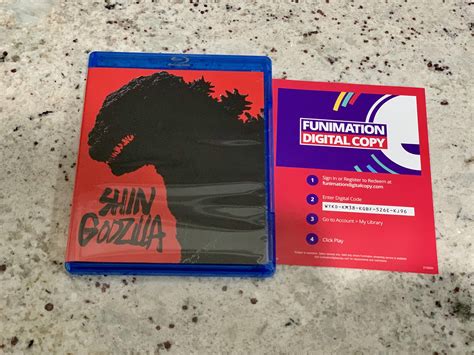 Shin Godzilla Digital Copy Giveaway Please Comment If You Redeem It So