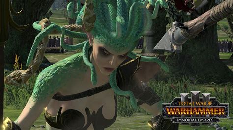 Medusa Finally Good Warriors Vs Dark Elves Total War Warhammer