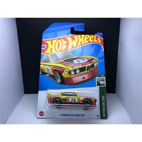 Hot Wheels Bmw Csl Race Car Super Hunt Shopee Brasil
