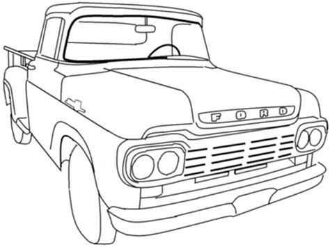 Pickup 144468 Transporte Dibujos Para Colorear E Imprimir Gratis