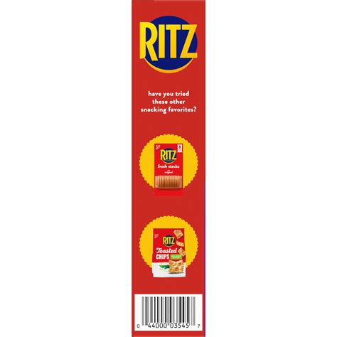 Ritz Bits Cheese Sandwich Crackers 88 Oz Planogram Left