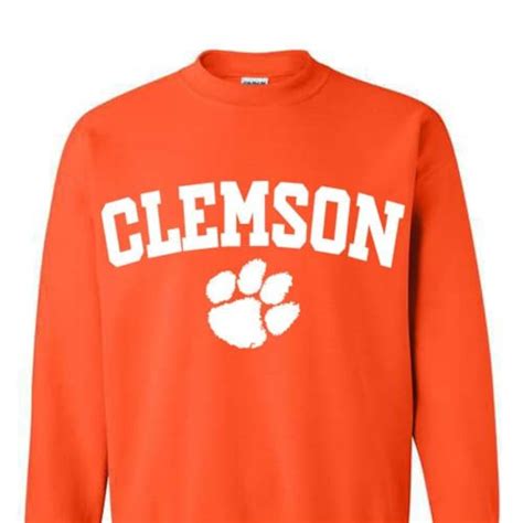 Clemson Sweatshirt Etsy