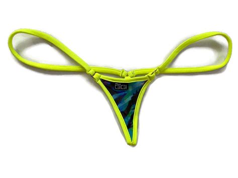 Ultra Nano Venice Beach Micro Bikini G String String Swimwear Etsy