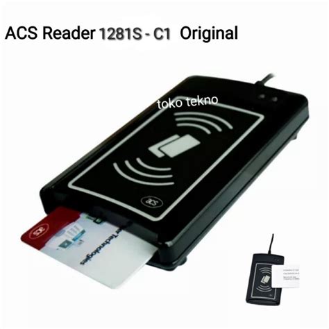 Jual Dual Interface Usb Rfid Nfc Contactless Smart Card Reader Acr1281s