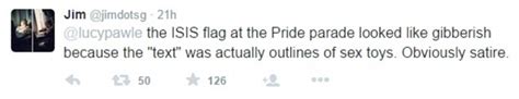 CNN Confuses London Pride Flag Covered In Sex Toy Symbols For That Of ISIS Daily Mail Online