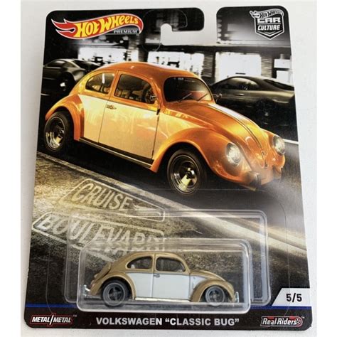 Xe Hot Wheels Premium Volkswagen Classic Bug First Edition Shopee Việt Nam