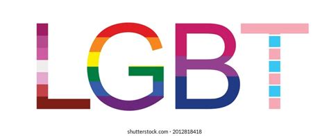 Lgbtqia Text Banner Lgbtqia Lesbian Gay Stock Vector Royalty Free Shutterstock