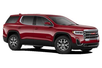 GMC Acadia - Specs of rims, tires, PCD, offset for each year and ...