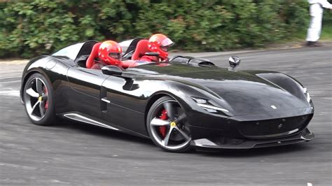 Ferrari Monza Sp Driven Fast At Goodwood Fos Limited Edition