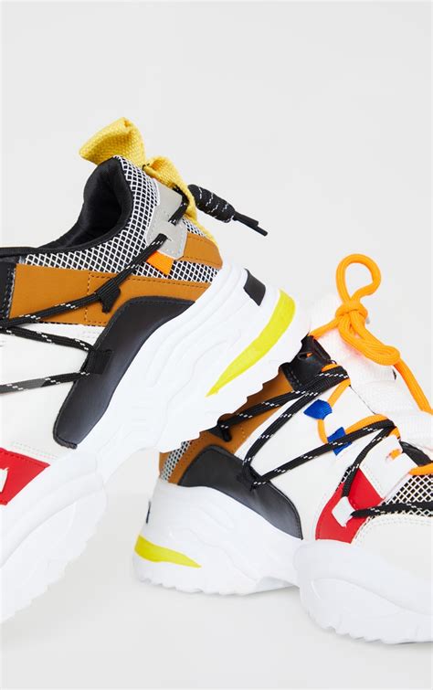 Multi Chunky Trainer Shoes Prettylittlething Aus