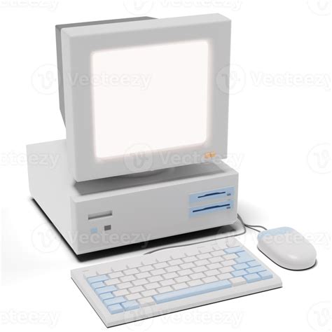 3d Desktop Computer With High Quality Render 26425853 Png