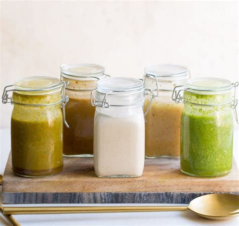 5 Easy Homemade Salad Dressings Wholesomelicious