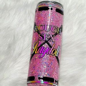 Rough Sex Ragdoll Glitter Tumbler Etsy
