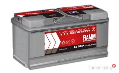 Akumulator Fiamm Titanium Pro V Ah A Prawy Plus Stalowa Wola