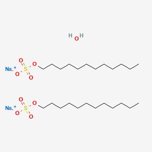 Water sodium lauryl sulfate sodium | C24H52Na2O9S2 | CID 129774391 - PubChem