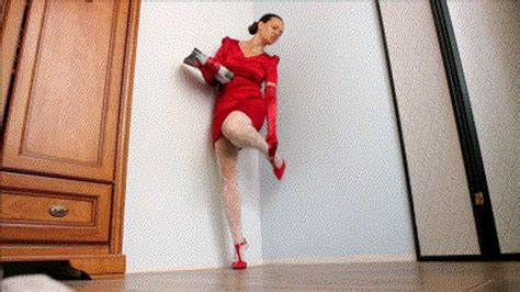 Professional Teacher Sprained Her Leg Story Of GREAT And SEXY BRUNETTE Clips Sale