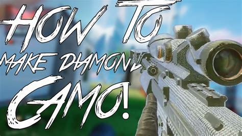 Call Of Duty Black Ops 3 Diamond Paint Job Tutorial Youtube