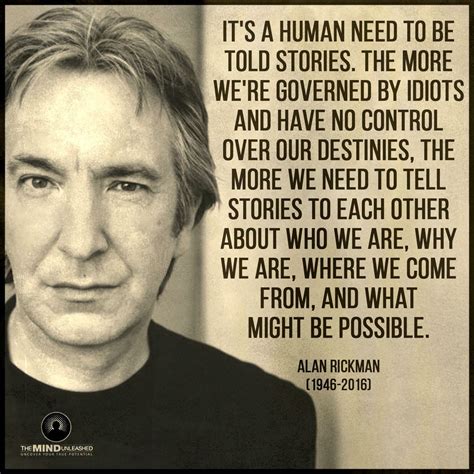 Alan Rickman in 2024 | Interesting quotes, Wise quotes, Wisdom quotes