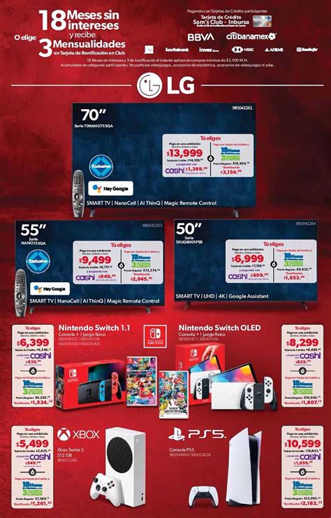 Cuponera Sams Club Folleto De Ofertas Preventa Hot Sale