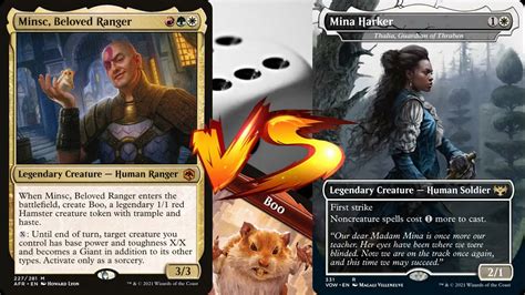 Minsc Vs Thalia Mtg Edh Duel Commander Cartes Magic Youtube