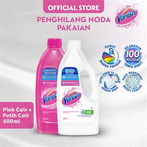 Jual Vanish Pink Cair Bottle Ml Vanish White Cair Bottle Ml