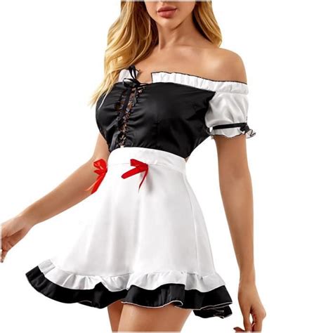 Femmes Sexy Lingerie Dentelle Babydoll G String String Bas Sous Vêtements Vêtements De Nuit